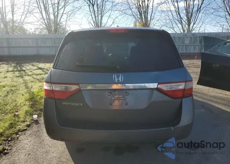 2013 Honda Odyssey Ex-L from USA, damaged, VIN 5FNRL5H60DB032264